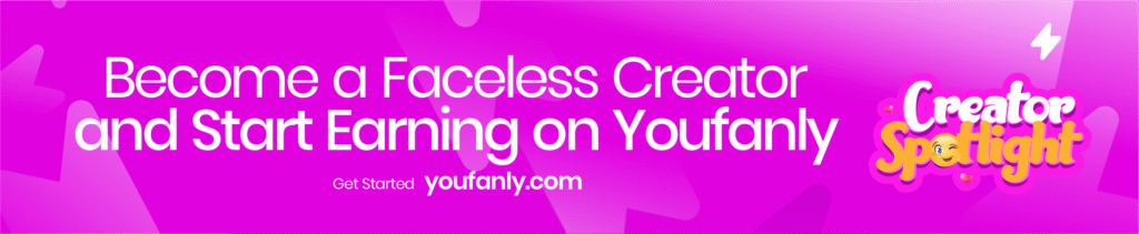 Become a faceless creator